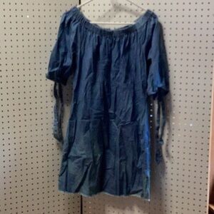 Blue jean dress